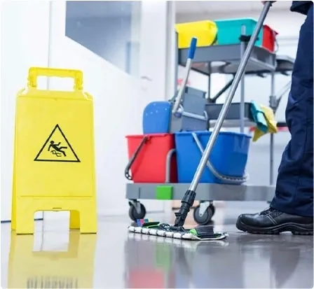 Commercial office cleaning