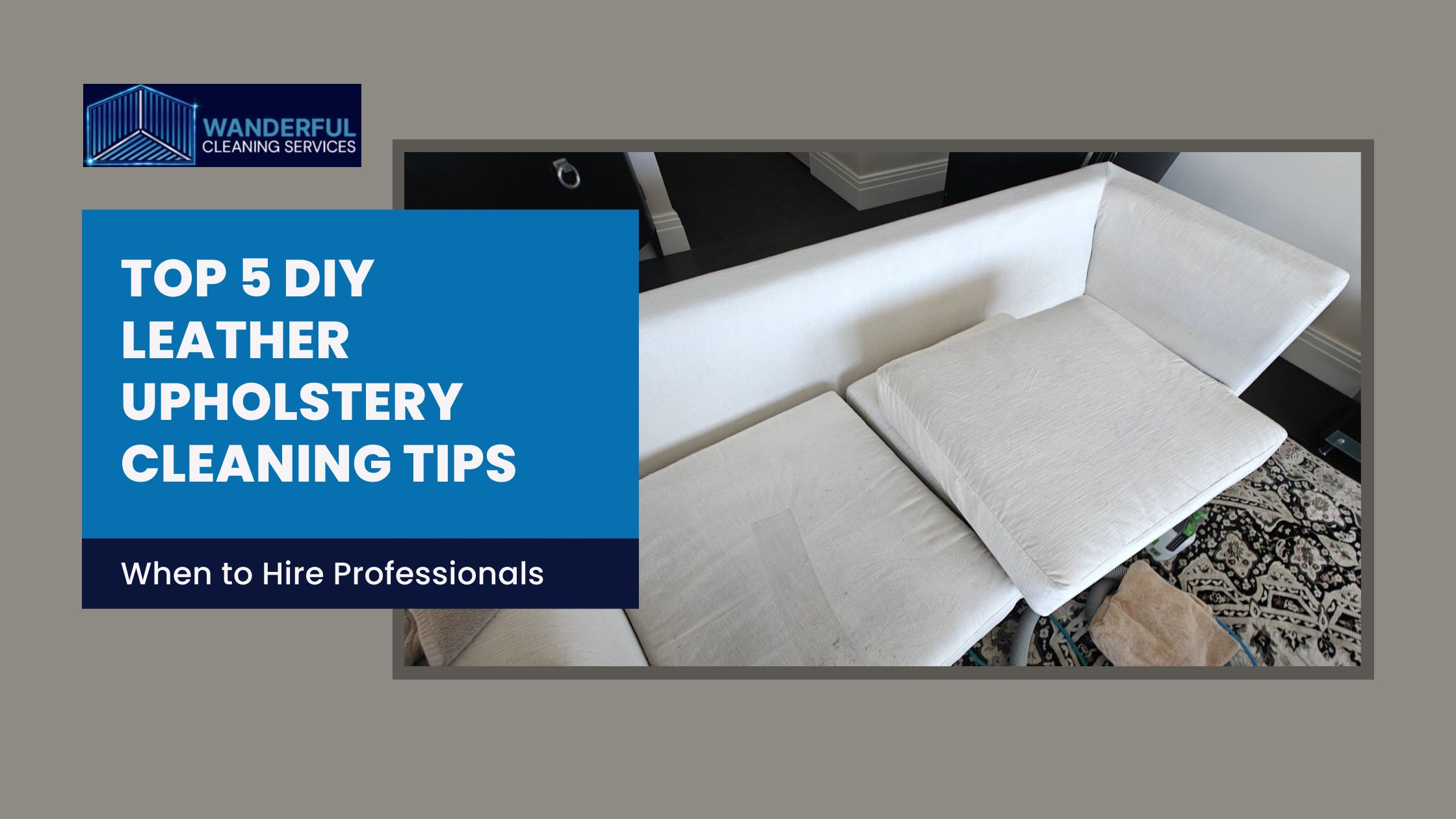Leather Upholstery Cleaning