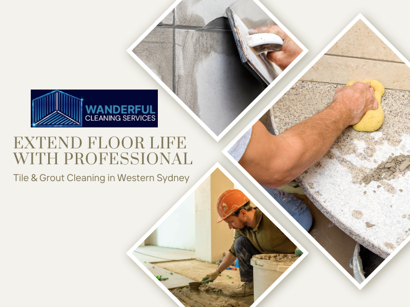 Extend floor life with professional tile & Grout