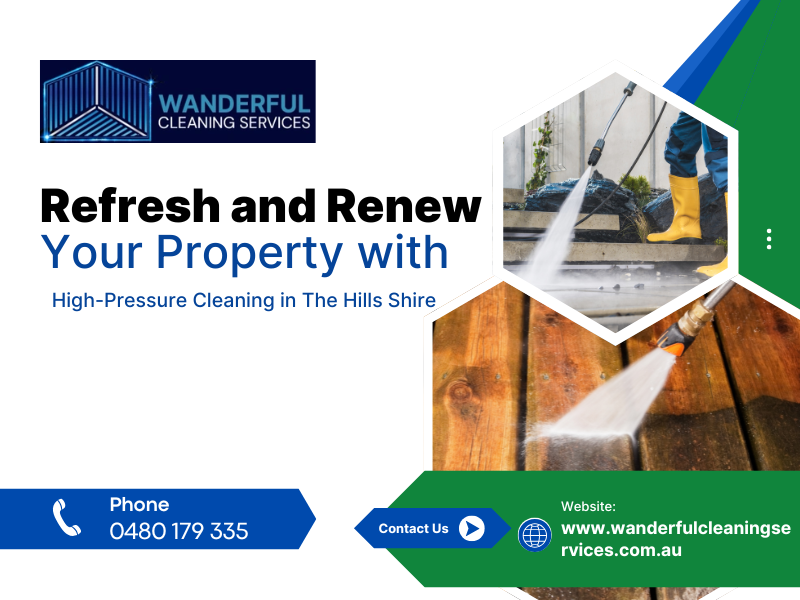 High-Pressure Cleaning in The Hills Shire