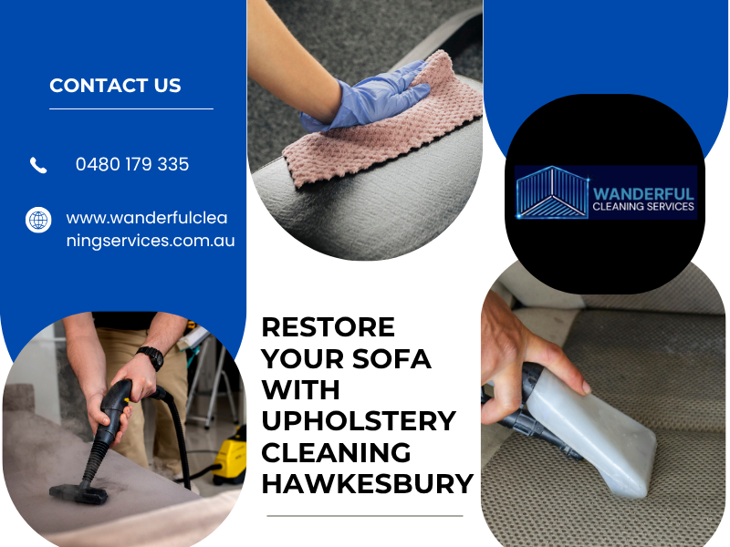 Restore Your Sofa with Upholstery Cleaning Hawkesbury